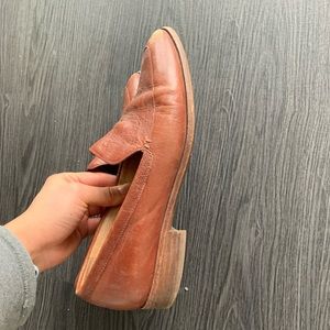 Madewell leather loafer size w7.5